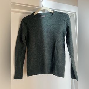 Banana Republic, Dark Teal/Green Italian Merino Blend Sweater, Size S